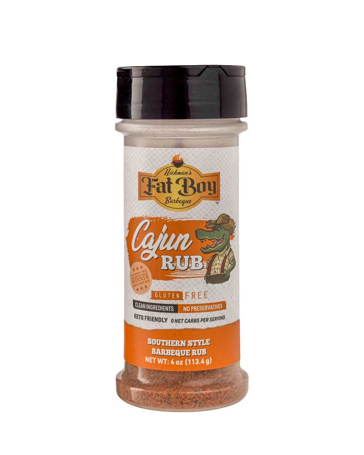 Cajun Gluten Free Keto Friendly Natural BBQ Rub 4 oz | Pack of 4