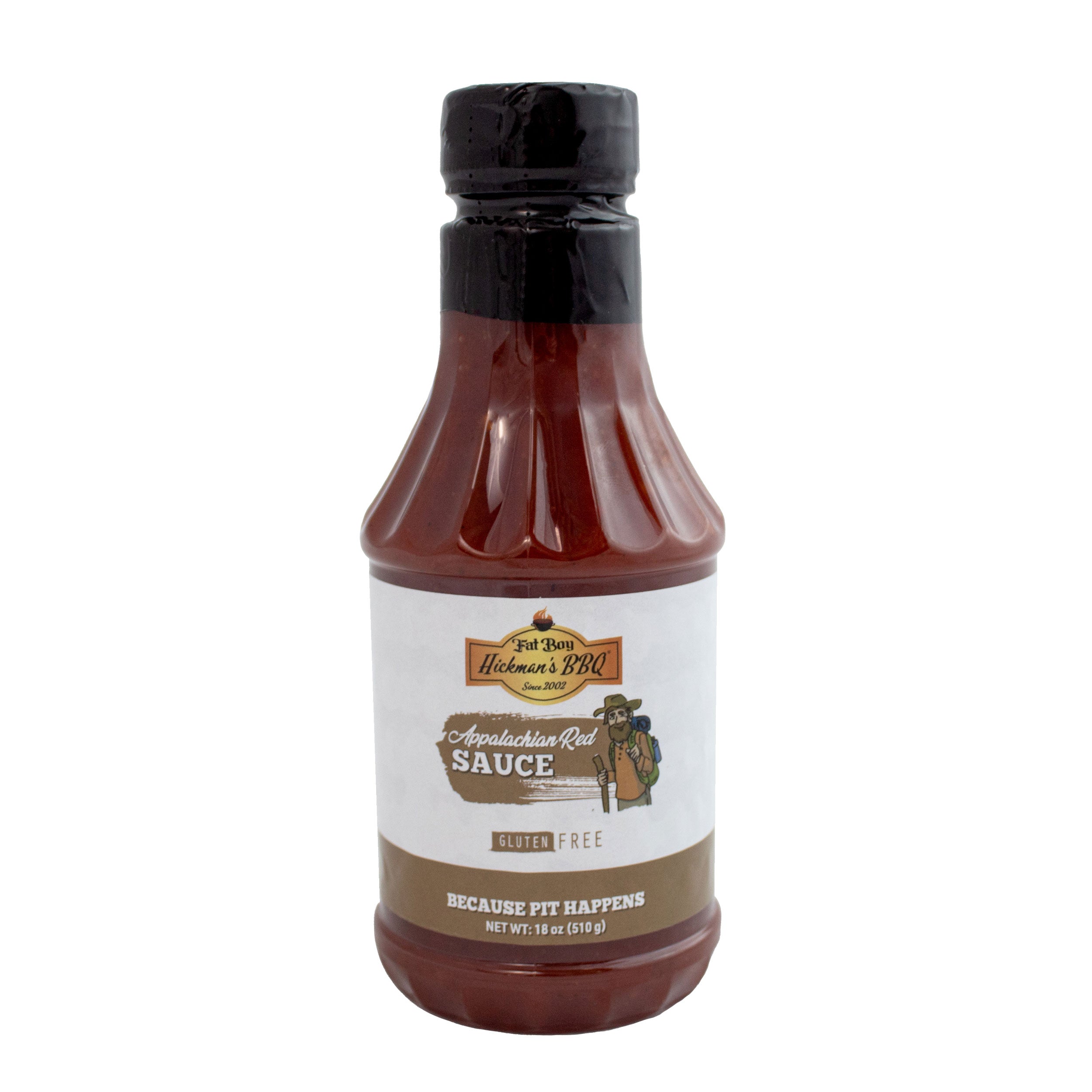Appalachian Red Gluten Free Vinegar-Based BBQ Sauce 18 oz - Pack of 2